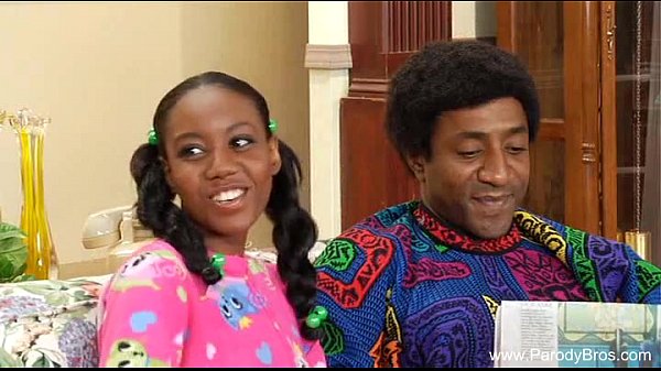 Negra follando fuertemente en La hora porno de Bill Cosby